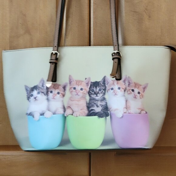 Unknown Handbags - Adorable Kitten Bag/Purse/Tote!